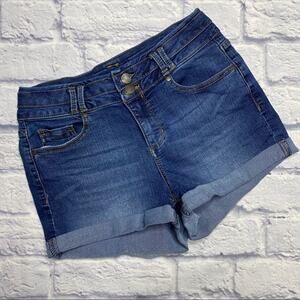 Blue Spice Jean Shorts